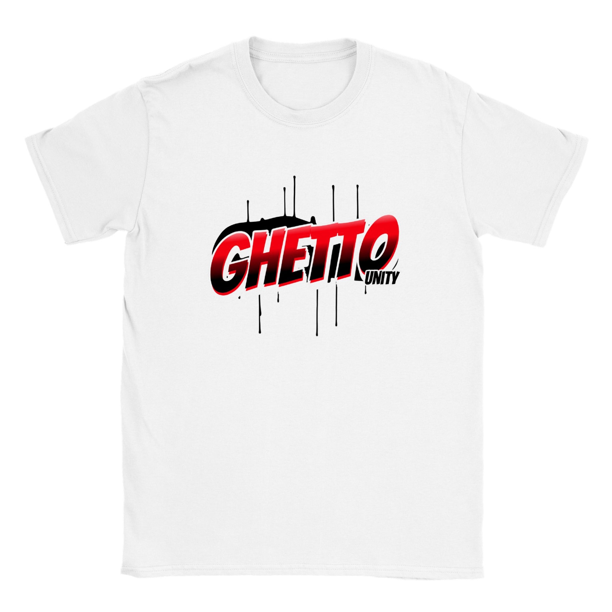Cool men’s t-shirts uk - dress hood street- ghetto unity
